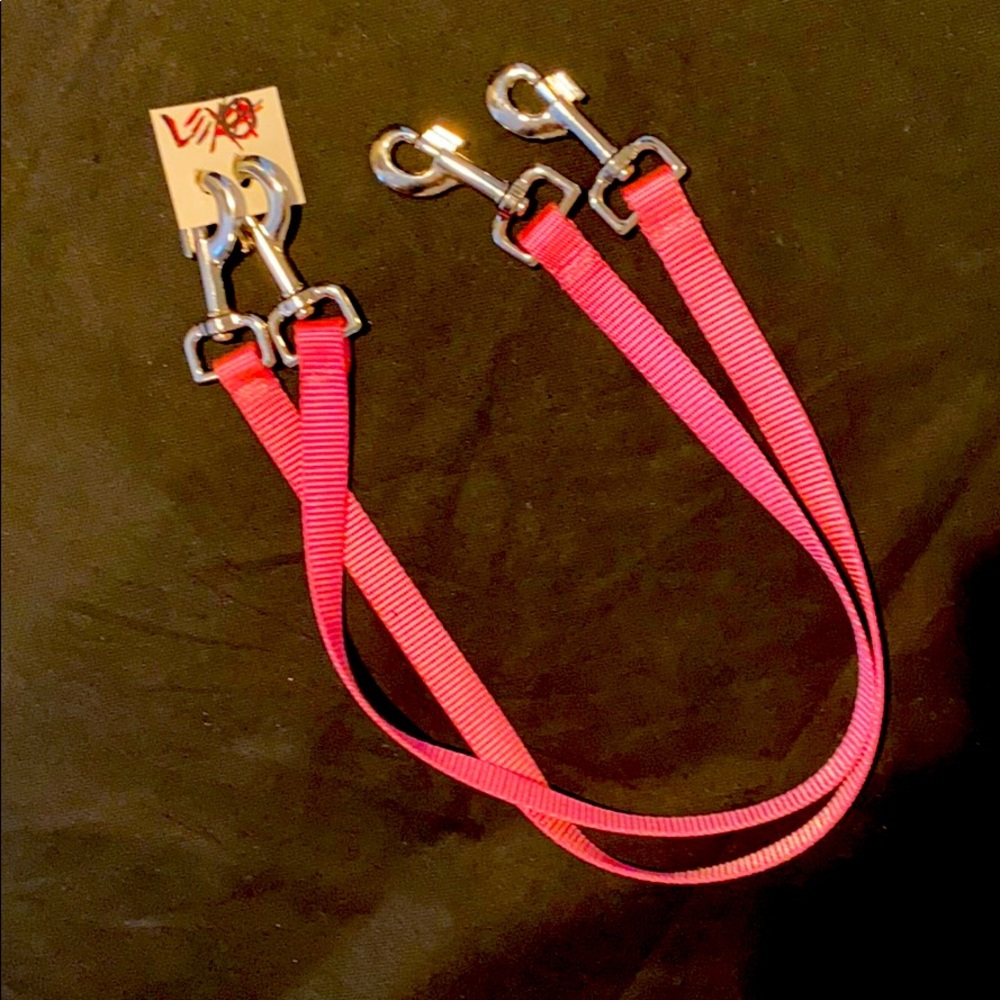 Pink nylon handmade detachable bondage straps